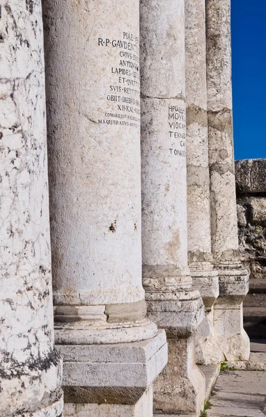 Capernaum synagoge — Stockfoto