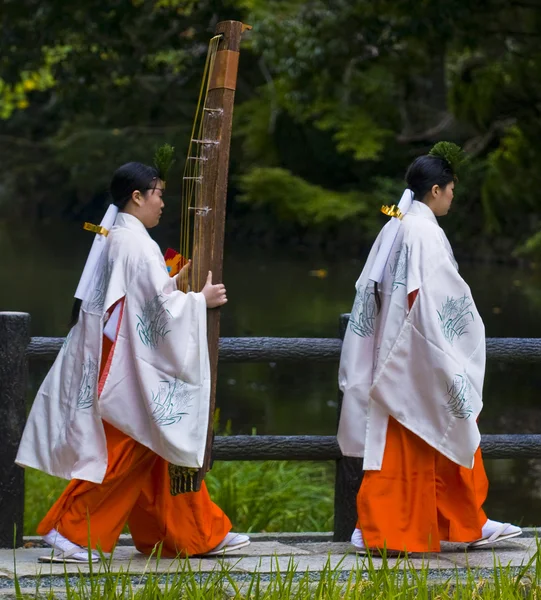 Ceremonia de cosecha de arroz —  Fotos de Stock