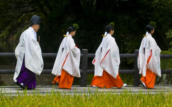 Ceremonia de cosecha de arroz —  Fotos de Stock