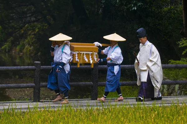 stock image Rice harvest ceremony