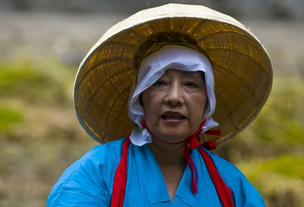 stock image Rice harvest ceremony