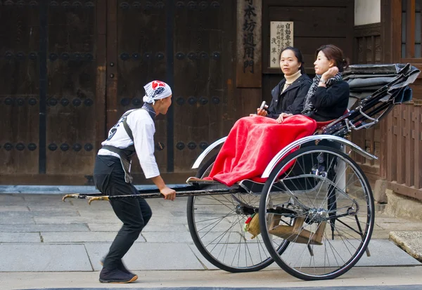Японський рикші — стокове фото