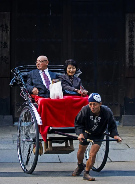 Японский рикша — стоковое фото