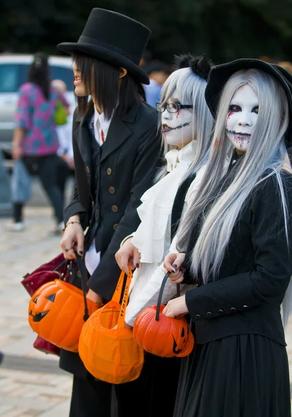 Halloween i Tokyo - Stock-foto