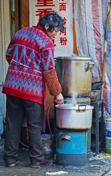 Čínská kuchařka — Stock fotografie