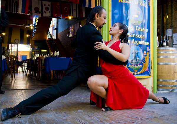 Танго в Буэнос-Айресе — стоковое фото