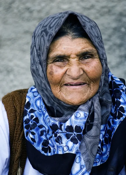 Yaşlı kadın. — Stok fotoğraf