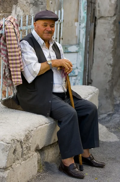 Oude Turkse mannen — Stockfoto