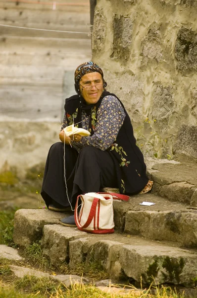 トルコの古い女性 — ストック写真