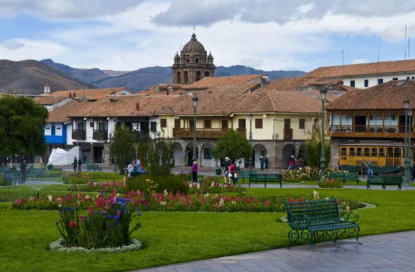 Cusco plaza de Armas — Stock fotografie