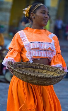 Cartagena de Indias celebration clipart