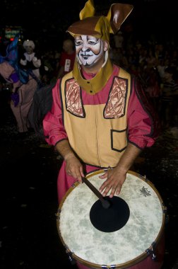 Carnaval in Montevideo clipart