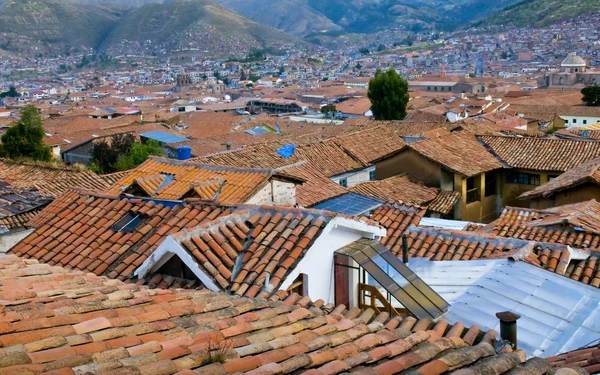 Paisagem urbana de Cusco — Fotografia de Stock