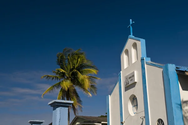 Церковь острова Сан-Андрес — стоковое фото