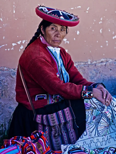 Perui nő — Stock Fotó