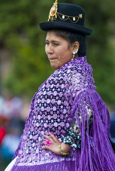 Peruanska dansare — Stockfoto