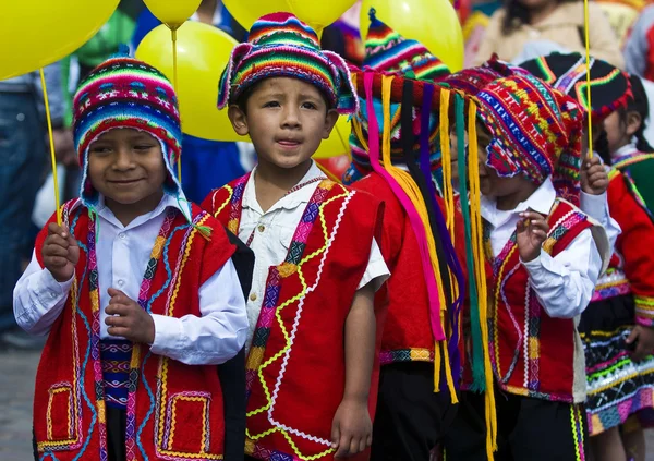 Peru Bildungstag — Stockfoto
