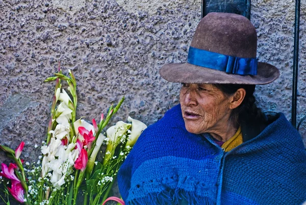 페루 여자 — 스톡 사진