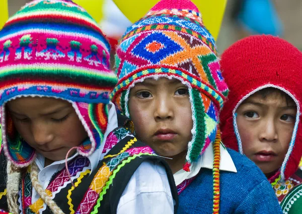 Peru education day — Stock Photo, Image