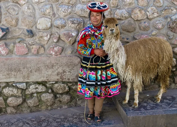 Chica peruana — Foto de Stock