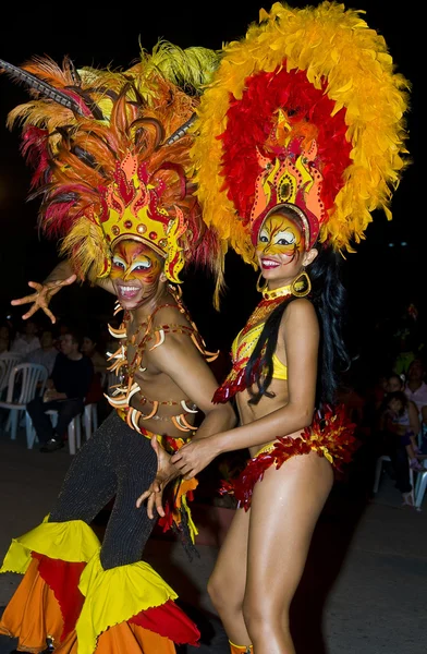 Cartagena de indias feier — Stockfoto