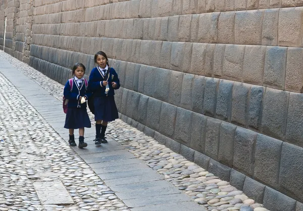 Peruaanse kinderen — Stockfoto