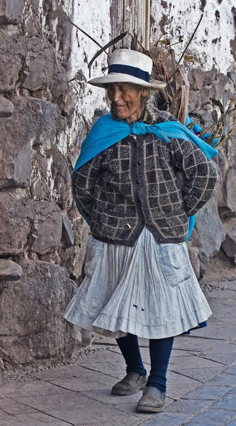 Peruvian woman — Stock Photo, Image
