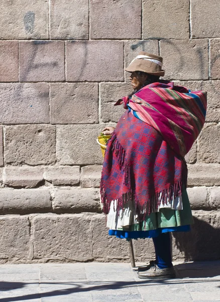 Peruaanse vrouw — Stockfoto