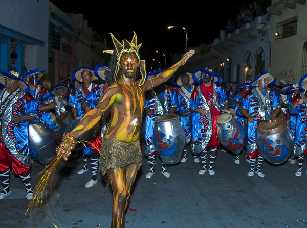 Карнавал в Монтевидео — стоковое фото