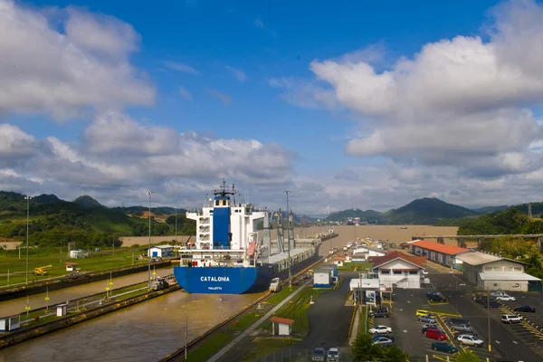 Панамский канал — стоковое фото