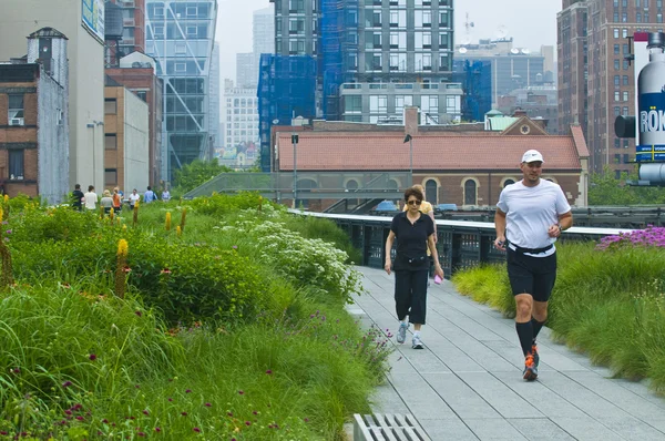 Parque High Line en Nueva York —  Fotos de Stock
