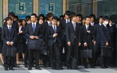 Japon Ofis çalışanları