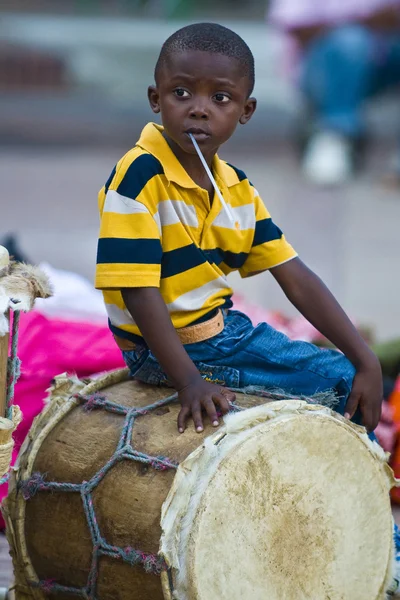 Niño en Cartagena — Foto de Stock