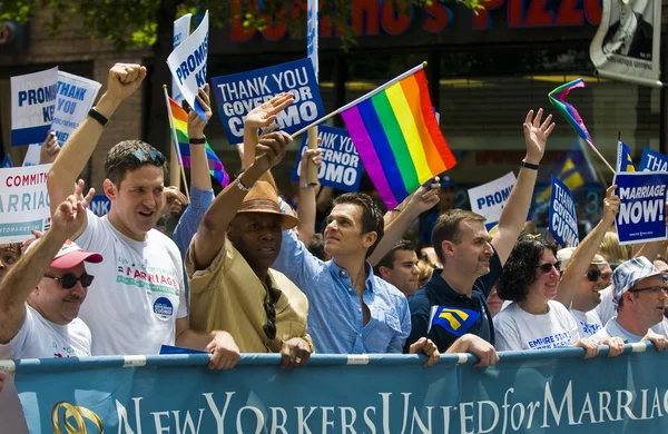 纽约同性恋骄傲 — 图库照片