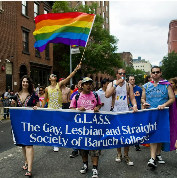Нью-Йорк гордості геїв — стокове фото