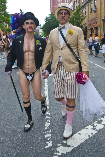 New Yorks homofile stolthet – stockfoto