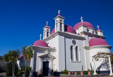 Church in Capernahum clipart