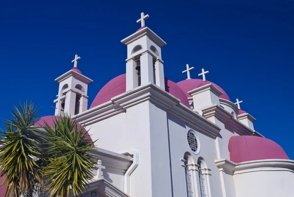 Kirche in Kapernahum — Stockfoto