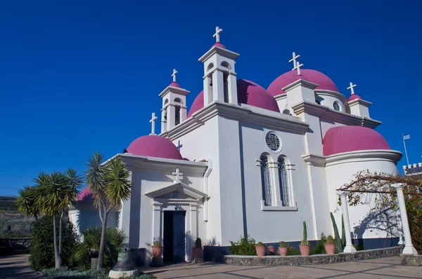 Igreja em Cafarnahum — Fotografia de Stock
