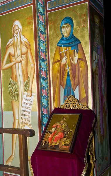 Presco na igreja de Cafarnaum — Fotografia de Stock
