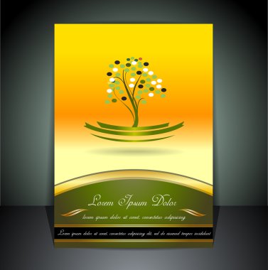 Menu cover clipart