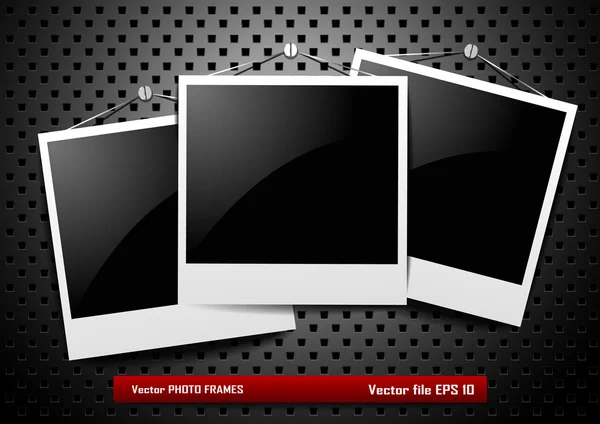 Vector photo frames — Stock Vector