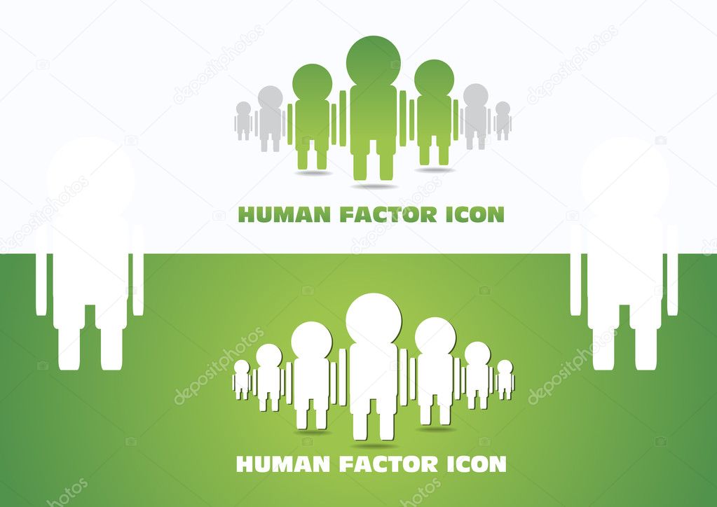 Human Factor Icon Stock Vector By ©miobra 10679696