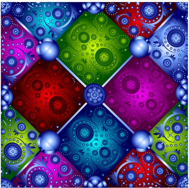 Colorful pattern clipart