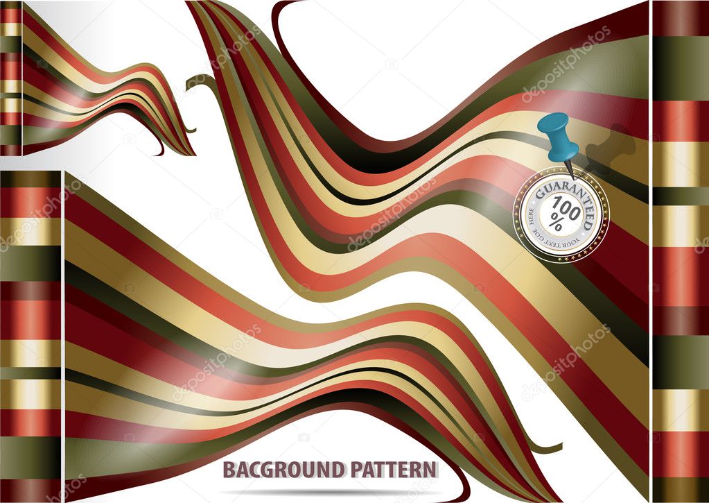 Background flag-look pattern