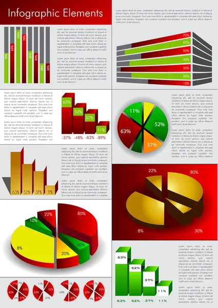 Wektor infograficzny — Wektor stockowy