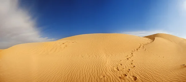 Dunas de areia em Sahara — Fotografia de Stock