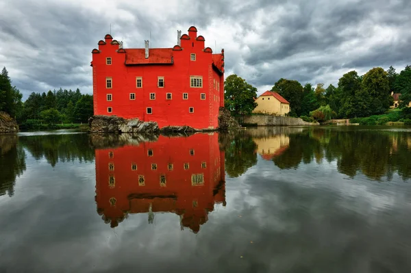 Das rote Schloss — Stockfoto