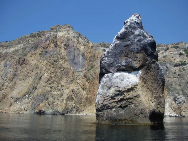 Roca y mar — Foto de Stock