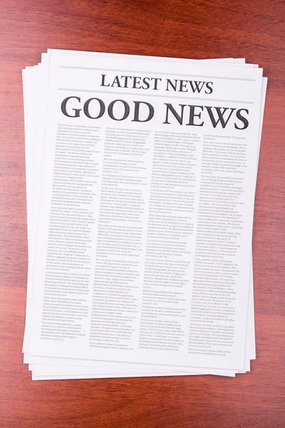 The newspaper LATEST NEWS — Stock Photo, Image